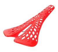 Selle de Vélo de Montagne Rouge en Plastique, Simple et Stable