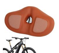 Selle de vélo de route, siège absorbant les chocs, coussin épais avec taille de 32,6 x 19,48 x 12,9 cm, large tapis de cyclisme pour entraînement de fitness, trajets quotidiens, voyages scolaires