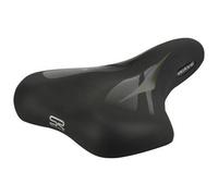 selle de vélo de tourisme en gel, noir