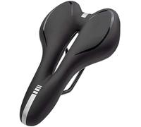 Selle De Vélo en Gel for Hommes Et Femmes, Siège De Vélo De Route Et De Montagne, Coussin De Cyclisme Confortable Et Doux (Color : Type B Black)
