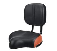 Selle de vélo extra large, siège de vélo avec dossier, siège de tricycle avec support dorsal, siège de vélo avec dossier, siège de vélo de route, siège de vélo universel, selle à trois roues extra