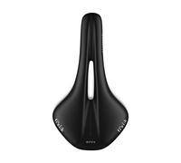 Selle de vélo Fizik Antares R5 Open Large - noire, découpe anatomique, coque en nylon renforcé de carbone, 275x152mm, idéale pour les cyclistes sur route