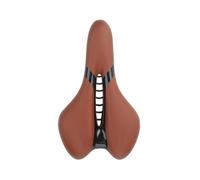 Selle de vélo imperméable et Confortable for Hommes Femmes - Coussin siège Doux/de Route Absorbant Les Chocs(B1 Brown)