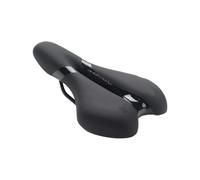 Selle de vélo imperméable et Confortable for Hommes Femmes - Coussin siège Doux/de Route Absorbant Les Chocs(B1 Black)