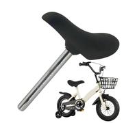 Selle De Vélo Pour - 25,5 Cm PU + Fer | Selle De Vélo Pour Filles - Siège Souple Avec Tube Ďe Poteau | Siège Đe V́élo D'équilibre Avec Tige D́e Śelle - Cycle D'équilibre À Coussin En PU Souple