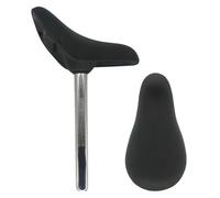 Selle de vélo pour - Siège rembourré en polyuréthane souple | Banc de pilote de rechange universel avec tige de selle pour une meilleure expérience de conduite, composant de vélo rembourré