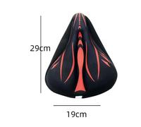 Selle De Vélo Pour Vtt, Avec Couvre-Matelas En Mousse À Mémoire De Forme, Respirante