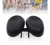 Selle de vélo Prostate confortable avec support, selle de vélo en PU étanche, largeur réglable 21,9-24,6 cm, selle de VTT pour hommes, femmes, garçons, filles, noir