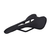 Selle de vélo résistante à l'usure design creux accessoires vélo coussin cuir coussin siège avant tapis de remplacement pièce noire