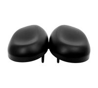 Selle de vélo sans nez - 2 pièces - Ergonomique - En polyuréthane - Étanche - Largeur réglable (21,8 à 24,4 cm) - Absorption des chocs - Idéale pour homme et femme - Noir