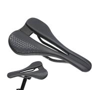 Selle de vélo - Selle de vélo avec rail en carbone, rembourrage léger | Design ergonomique, coque respirante pour vélo de route, support pour les longues distances, absorption des chocs et entrée