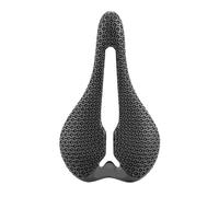 Selle de vélo Selle de vélo de Route et de Montagne en Fibre de Carbone, Impression 3D, Creuse, Respirante, Haute résistance, à Nez Court