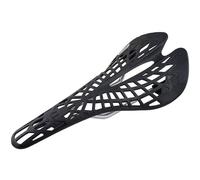 Selle de vélo Selle de vélo de Route, VTT, Respirante, Ergonomique, Creuse, avec Tapis de Selle Avant, pièces détachées(Black)