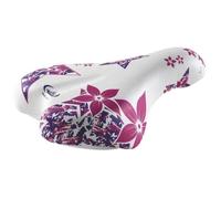 Selle de Vélo - Selle Montegrappa - Ok Go - Unisexe - Blanc/Rose - Cuir Synthétique
