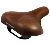 Selle de vélo Selle San Remo Vienna avec poignée - marron