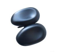 Selle de vélo souple et élargie avec absorption des chocs, coussin de selle de vélo antidérapant pour homme et femme, convient aux vélos de ville pliants, en polyuréthane, 25 x 17 cm, noir