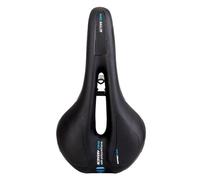 Selle De Vélo Souple Et Épaisse À Absorption Des Chocs, Réfléchissant, Imperméable, Ajourée, Équipement De Cyclisme