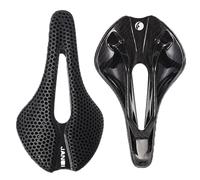 Selle de vélo - T700 entièrement en fibre de carbone confortable, coussin 3D, léger, BMX, vélo de route, siège de vélo imperméable pour homme et femme