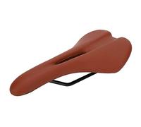 Selle de Vélo Universelle pour VTT et Route, Coussin Rembourré en Gel, Imperméable, Confortable, Marron