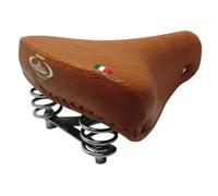 Selle De Vélo Vintage Montegrappa Original Produit Artisanal Italien