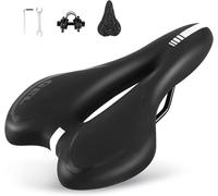 Selle De Vélo Vtt Ergonomique,Respirant Creux Selle Vtt Confort Homme Femme Étanche Pu,Selles De Ultra Confortable Pour Vélo De Montagne/Route/Loisir/Pliant/Gravel.[E159]
