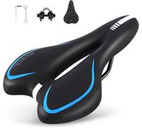 Selle De Vélo Vtt Ergonomique,Respirant Creux Selle Vtt Confort Homme Femme Étanche Pu,Selles De Ultra Confortable Pour Vélo De Montagne/Route/Loisir/Pliant/Gravel.[C132]