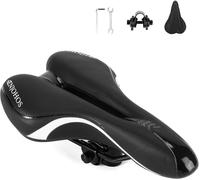 Selle De Vélo Vtt Ergonomique,Respirant Creux Selle Vtt Confort Homme Femme Étanche Pu,Selles De Ultra Confortable Pour Vélo De Montagne/Route/Loisir/Pliant/Gravel.[C130]