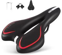 Selle De Vélo Vtt Ergonomique,Respirant Creux Selle Vtt Confort Homme Femme Étanche Pu,Selles De Ultra Confortable Pour Vélo De Montagne/Route/Loisir/Pliant/Gravel.[E157]