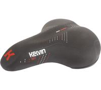 Selle de vélo Wittkop Kelvin Accu avec collier de selle - Noir