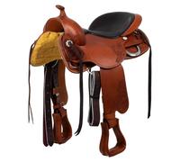 Selle de western pour cheval Freemax FMW Orange 16" / FORK 6