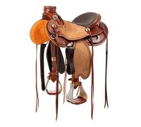 Selle de western pour cheval Westwood Classic Wade - Marron - 16,5"" / Quarter Tree