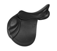 Selle d'obstacle pour cheval HORKA Jumex Noir 16,5"