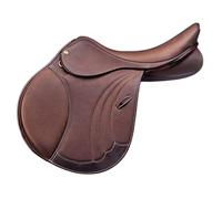 Selle d'obstacle pour cheval Pessoa Marron 17"