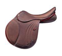 Selle d'obstacle pour cheval Pessoa Marron 17,5"