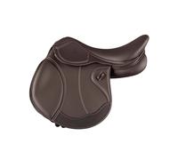 Selle d'obstacle pour cheval Premier Equine Antibes Marron 17"