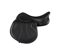 Selle d'obstacle pour cheval Premier Equine Antibes Noir 16,5"