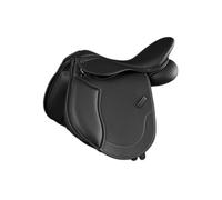 Selle d'obstacle pour cheval Premier Equine Biarritz Noir 15,5"