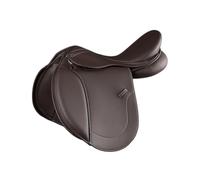 Selle d'obstacle pour cheval Premier Equine Bourges Marron 17,5"