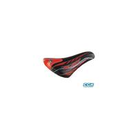 Selle enfant - Monte Grappa - 920 Storm - 24/26 pouces - Noir/Rouge - Chariot inclus