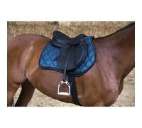 Selle équitation mixte grainée Eric Thomas Élite Noir 17"