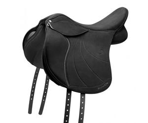 Selle équitation Wintec Lite Mixte Hart D Lux Noir 43 cm