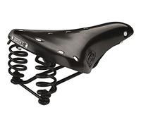 Brooks England Selle vélo Flyer S Woman 176 mm Noir Femme