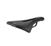 Selle Italia A3 Boost Flow - Selle Vélo Route Courte, Confortable avec Trou Anatomique, Imperméable - Noir