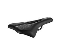 Selle Italia A3 Gel Flow - Selle Vélo Confort Gel, Trou Anatomique, Résistante à l'eau, Adaptée à Tous Types de Vélo - Noir
