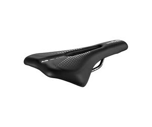 Selle Italia A3 Gel Flow - Selle Vélo Confort Gel, Trou Anatomique, Résistante à l'eau, Adaptée à Tous Types de Vélo - Noir