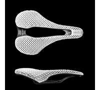 Selle_Italia Carbonio Superflow-White Edition-S3 Selle Unisexe pour Adulte SLR Boost 3D Noir Taille Unique