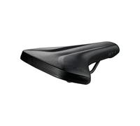 Selle Italia GT-1 - Selle de Vélo de Ville en EVA, Cadre FEC, Confort et Légèreté, Siège Unisexe, Système de Fixation sans Adhésif - Taille Unique, Noir