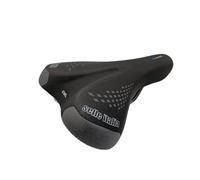 Selle Italia Land - Selle Vélo Femme, Gel Confortable, Idéale E-Bike et Trajets Quotidiens - Noir