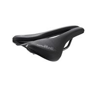 Selle Italia Novus Boost Evo Gravel TM Superflow - Selle de Vélo Gravel, Rembourrage Supplémentaire, Trou Superflow, Cadre en Manganèse - Taille L3, Noir