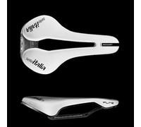 Selle_Italia Selle FLITE Boost Superflow Carbonio-White Edition-S3, Unisexe, Noire, Taille Unique